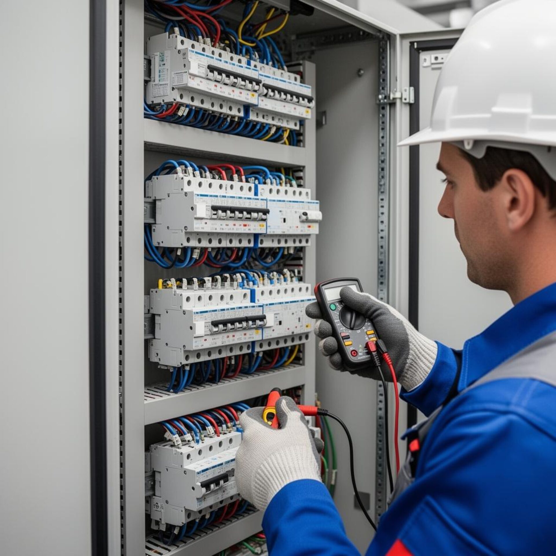 Instalações elétricas prediais executadas pela JDS Construções